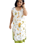RAYON ATTACHED KURTI -HHG_D138_1_GREEN